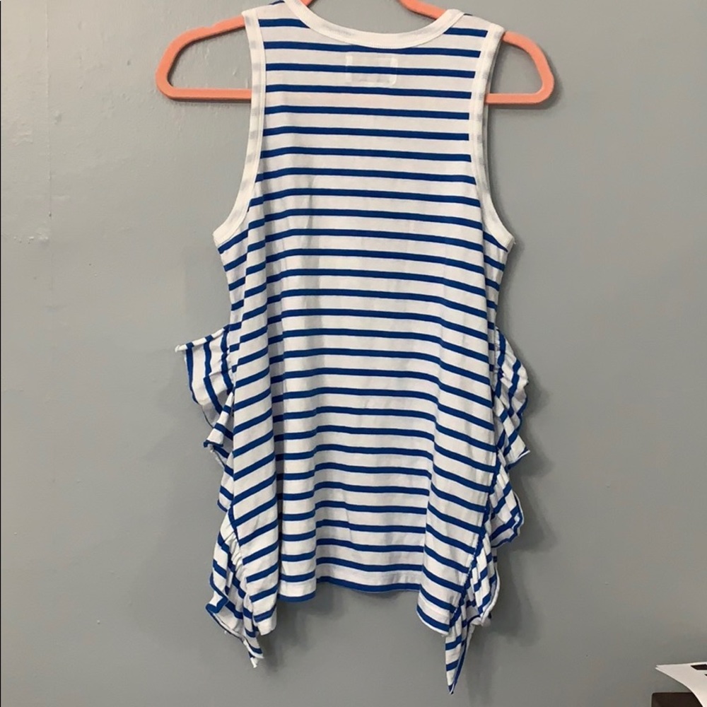 Current Elliot Side Slit Ruffle Tank Size 1 Small - Picture 3 of 4